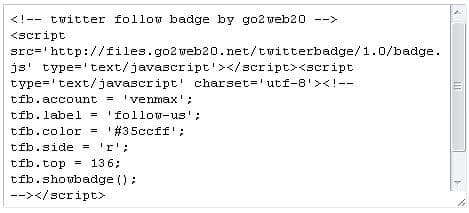 利用”Follow” Badge的无聊改动